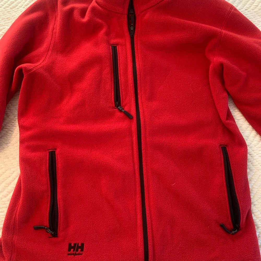 Hellu Hanson workwear fleece zip up jacket